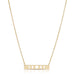 Moon Phase Necklace Gold