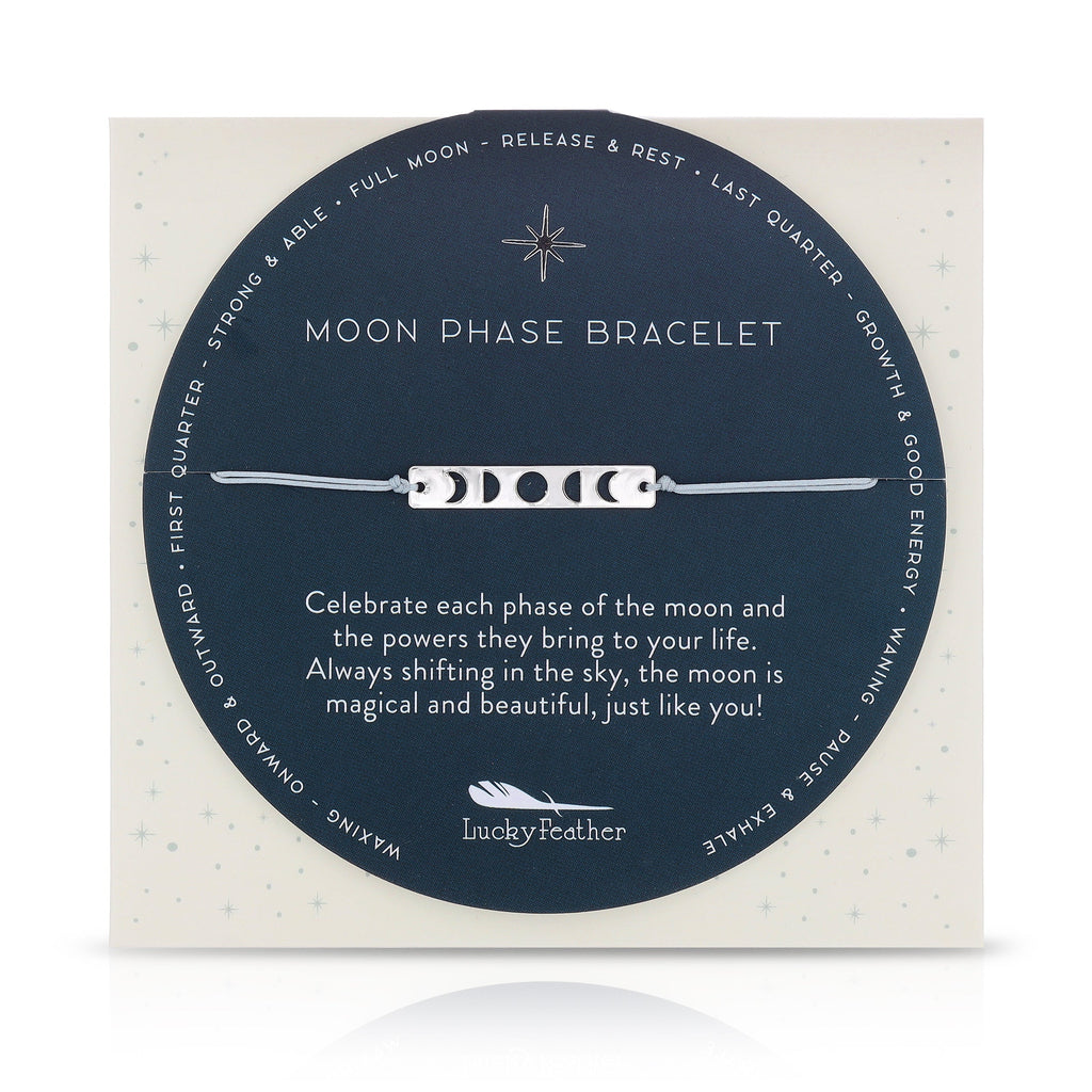 Moon Phase Bracelet Silver