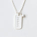 Intention Neck Howlite/Silver