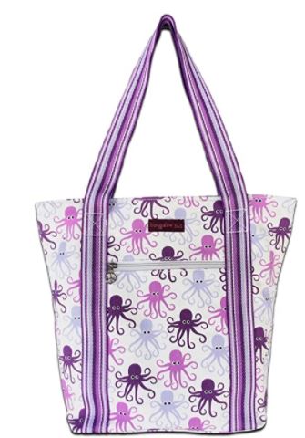 Striped Tote - Octopus