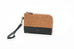 Cameron Wristlet - Black and Cork - Across The Way