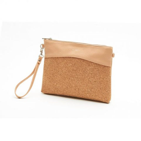 Nicole Wristlet - Praline and Cork - Across The Way