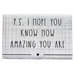 P.S. Amazing