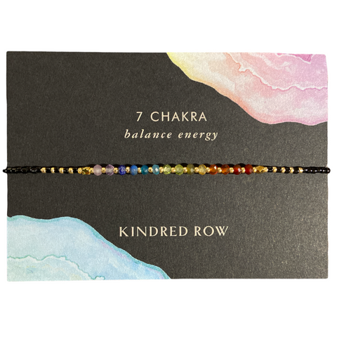 Chakra Healing Gemstone Stacking Bracelet