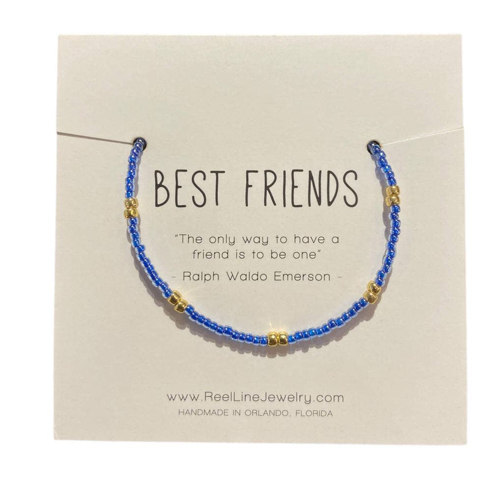 Best Friends - Blue and Gold