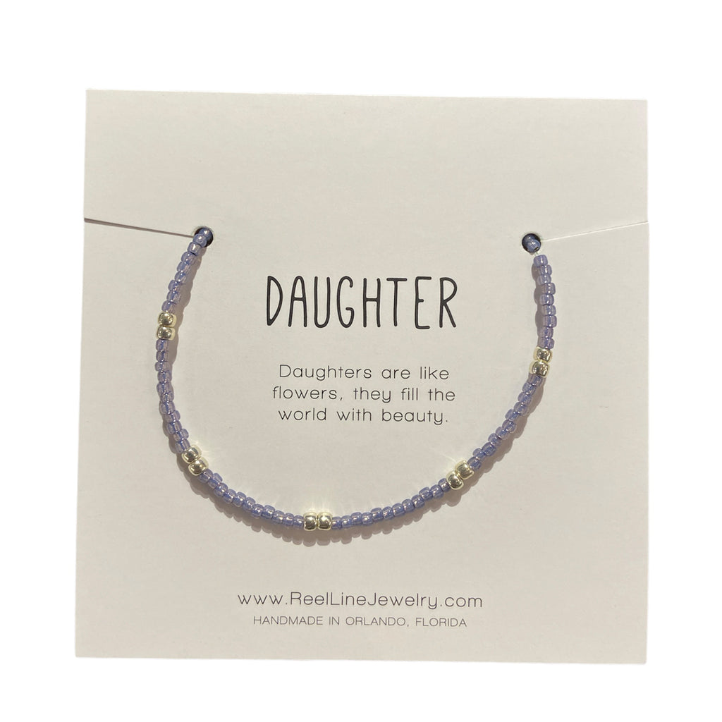 Daughter - Violet and Silver
