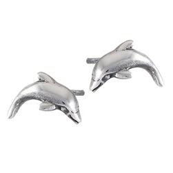 Dolphin Silver Stud