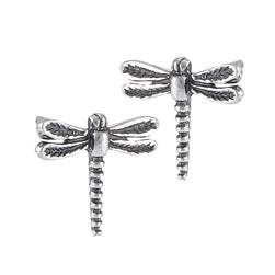 Dragonfly Silver Stud