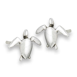 Sea Turtle Silver Stud