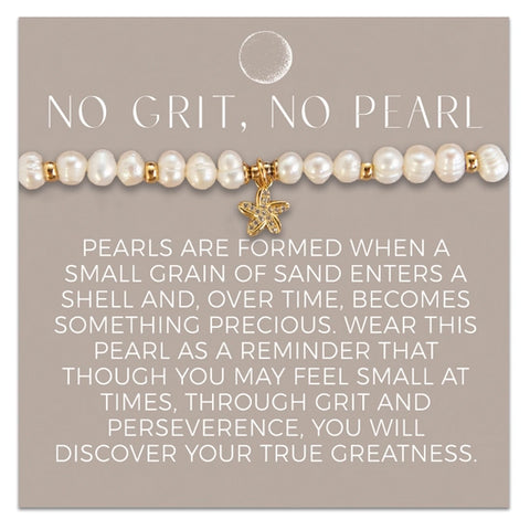 Pearl Bracelet with Starfish
