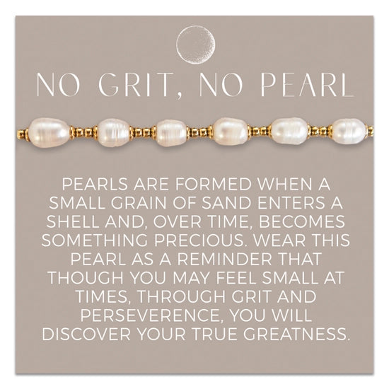 Pearl Bracelet with Gold Accents