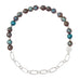 Chain Bracelet Blue Sky Jasper/Silver