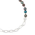 Chain Bracelet Blue Sky Jasper/Silver