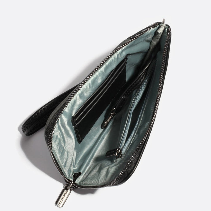 Stacy Wristlet - Black /  Cork