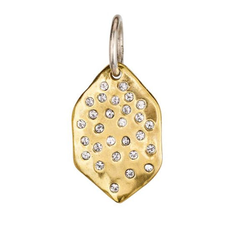 Starshower Trapezium Charm Brass