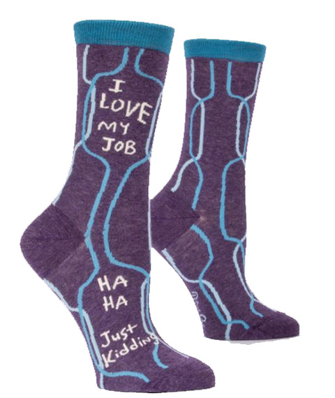 I Love My Job Socks