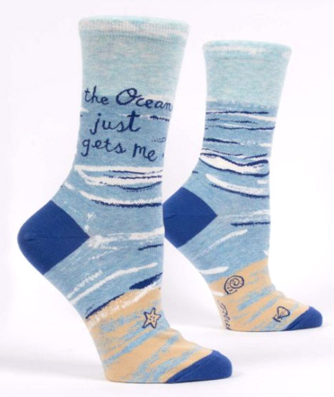 Ocean Gets Me Socks