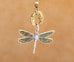 transformative dragonfly moonstone pendant