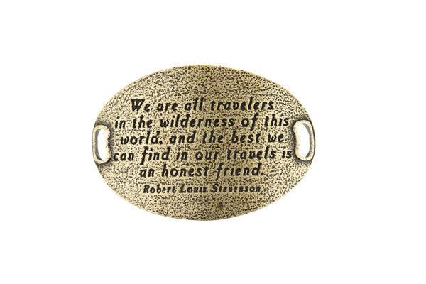 TS Statment We are all travelers -Brass - Across The Way