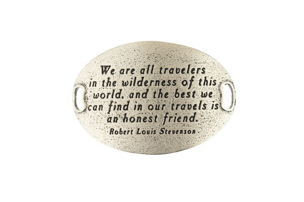 TS Statment We are all travelers -Silver - Across The Way