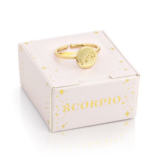 Scorpio Signet Ring