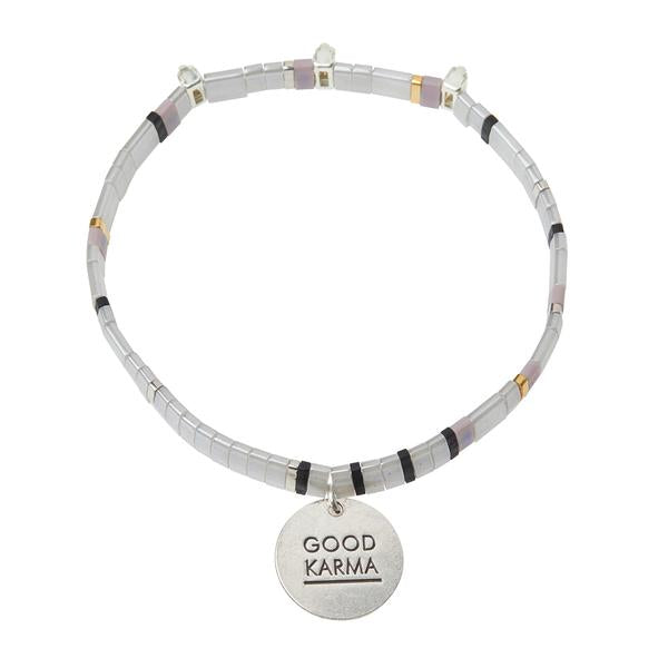 Good Karma Cloud Sparkle Silver
