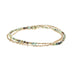 African Turquoise Gold Delicate Wrap - Across The Way