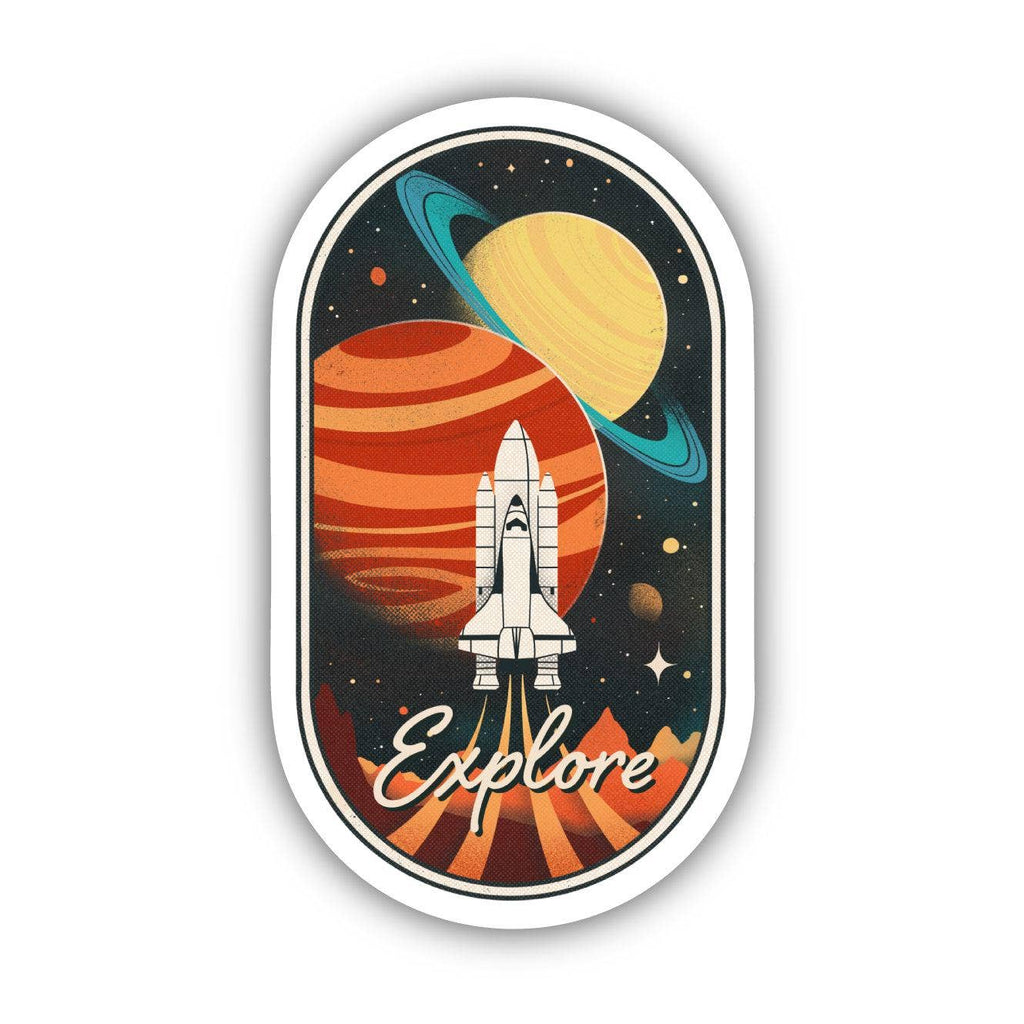 Explore Space Sticker