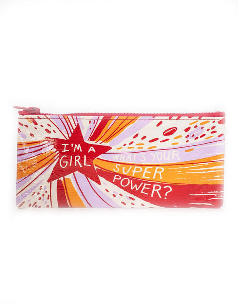 Girl Superpower Pencil Case