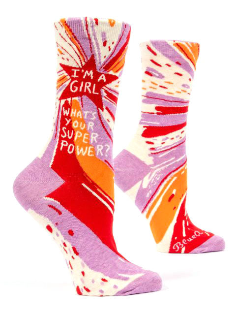 Girl Superpower Socks