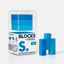 Blocks Blue-ish Magnetic Beams - Across The Way