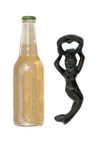 Cast Iron Mermaid bottle opener - Across The Way