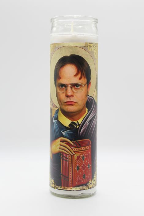 Dwight Schrute Candle