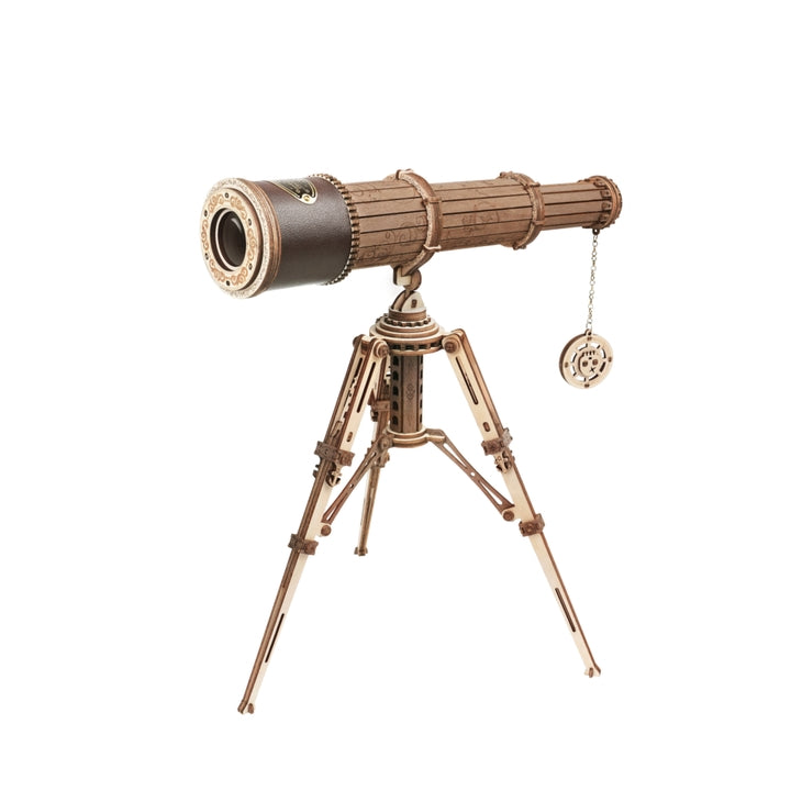 DIY Wooden Puzzle: Monocular Telescope