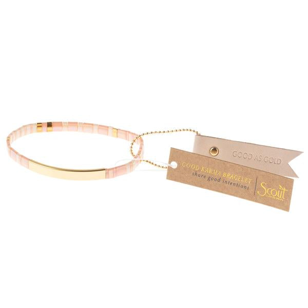 Miyuki Good As Gold Blush Pink Gold