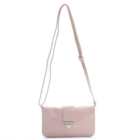 Jacqueline Crossbody (Wide) - Muted Rose - Across The Way