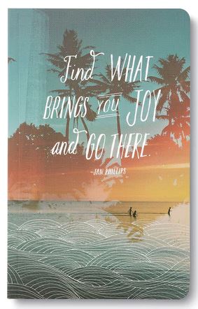 Find what brings you joy notebook
