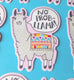 Llama No prob Llama Sticker