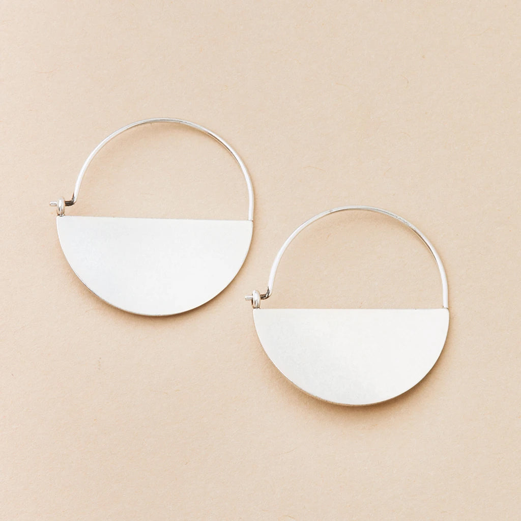 Lunar Hoop Silver