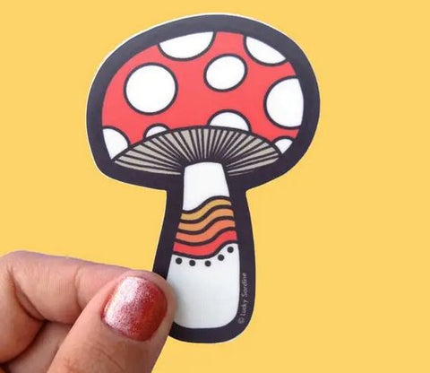 Mushroom Sticker