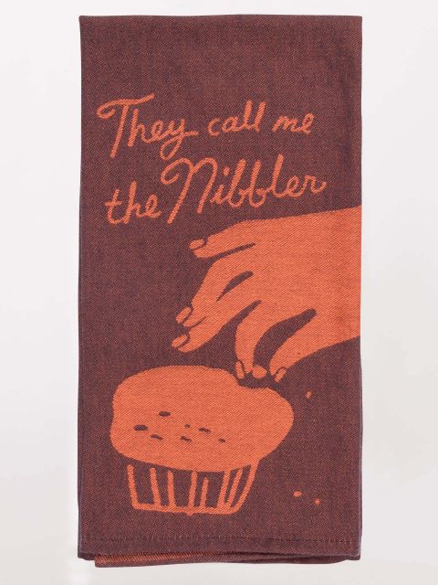 Call Me The Nibbler Woven DishTowel