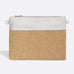 Nicole Pouch Large - Cloud / Cork