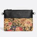 Nicole Pouch Small - Black / Dark Floral Cork