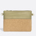 Nicole Pouch Small - Sage /  Cork