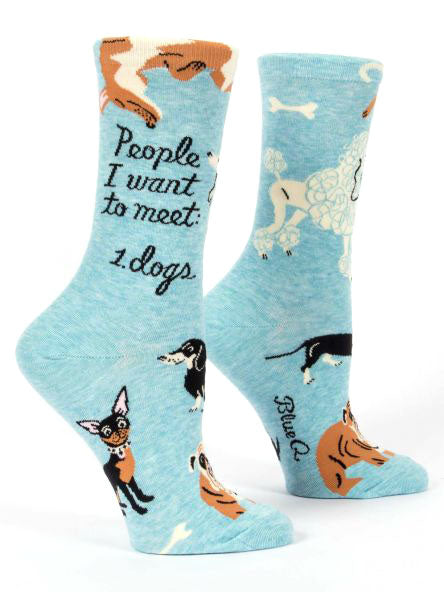 People To Meet: Dogs Crew Socks