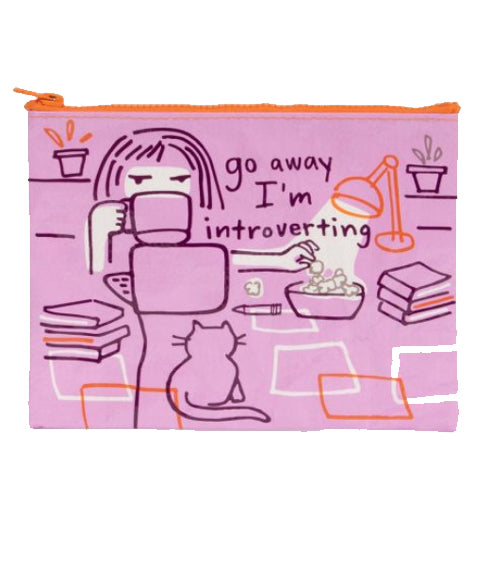 Go Away Introverting Pouch