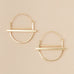 Saturn Hoop Gold