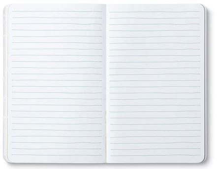 The "Its Not What You Look At" notebook by COMPENDIUM features an open layout showcasing two pages with precise typography and horizontal lines. The evenly spaced white lined pages are perfect for writing, while the notebook has a flat-laying design.