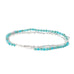 Turquoise Silver Delicate Wrap - Across The Way