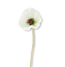 Real Touch Poppy White